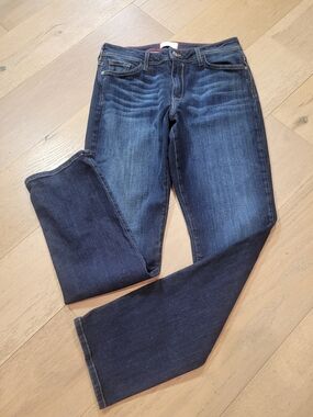 EUC Fran Denim Jeans Women's sz 31 Madison Mid Rise Straight Leg Denim